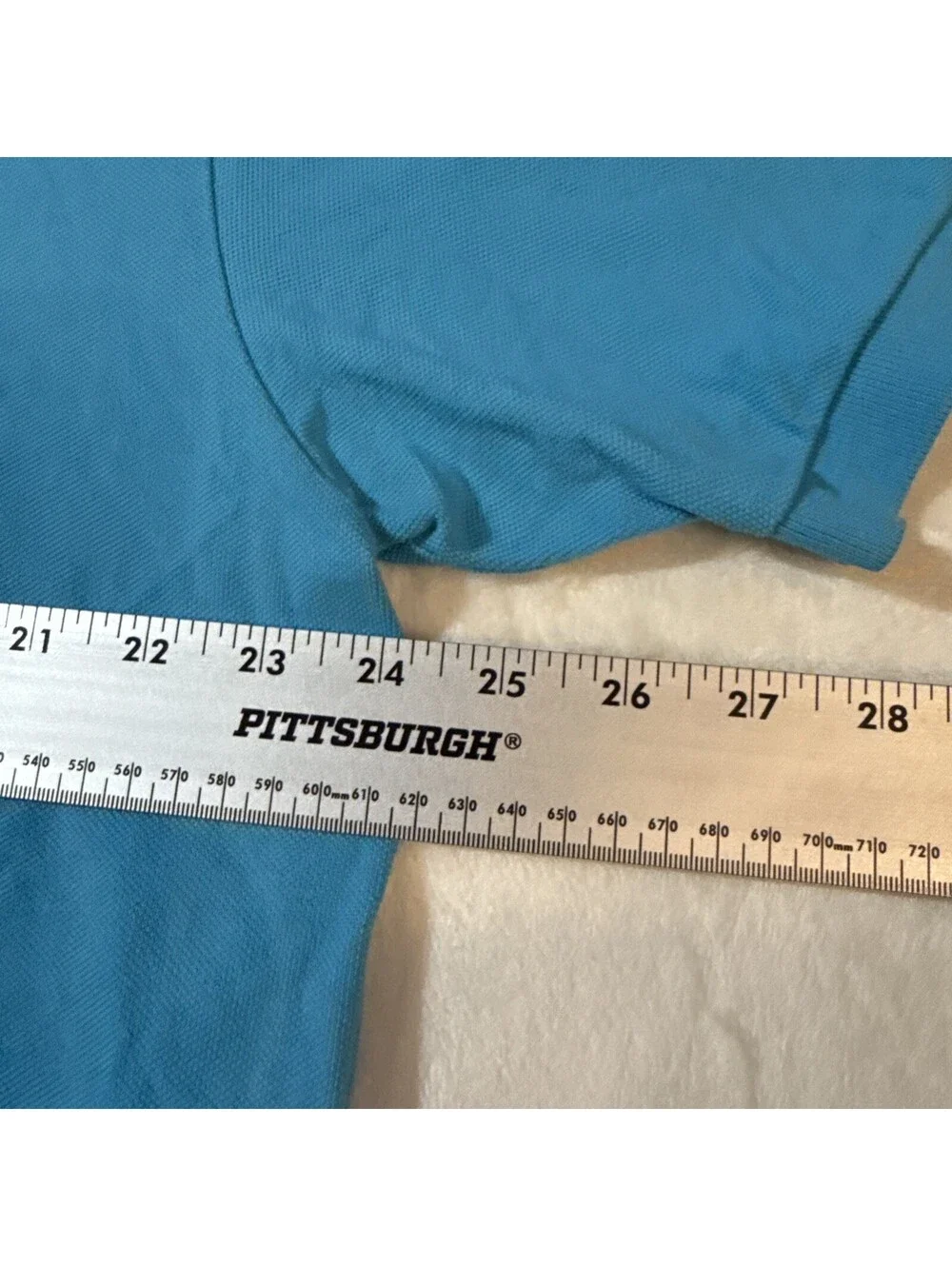 Vintage Polo Ralph Lauren Polo Shirt Mens XL Blue Short Sleeve Pony